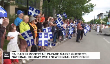 Montreal celebrates Quebec pride with lively Fête nationale parade