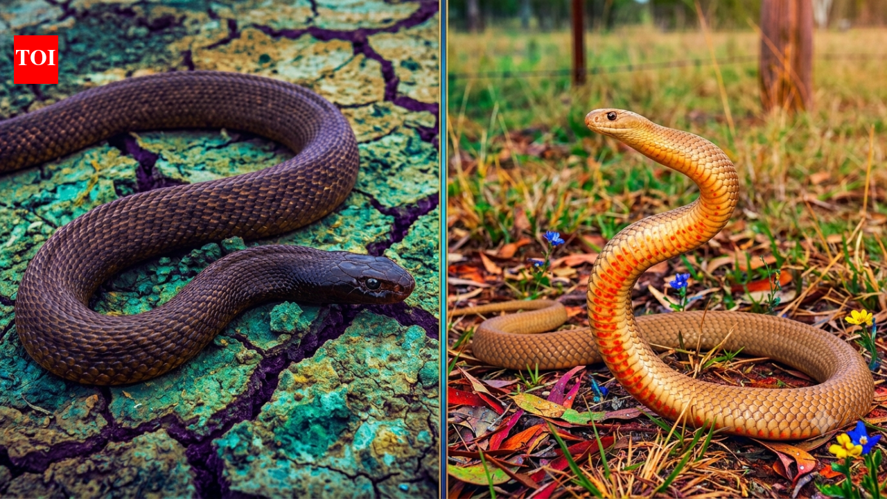 Inland Taipan vs Eastern Brown snake: Which is more commonly seen in the wild and how can you identify them?