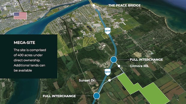 Fort Erie, Ont., property an 'unparalleled opportunity' for data centre, developer says