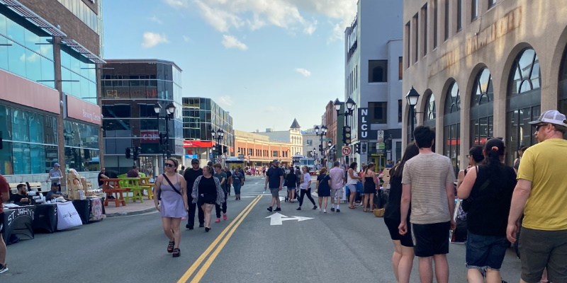 Downtown St. John's Pedestrian Mall Opens Today