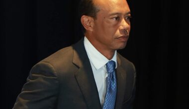 Tiger Woods Announces U.S. Senior Open Status