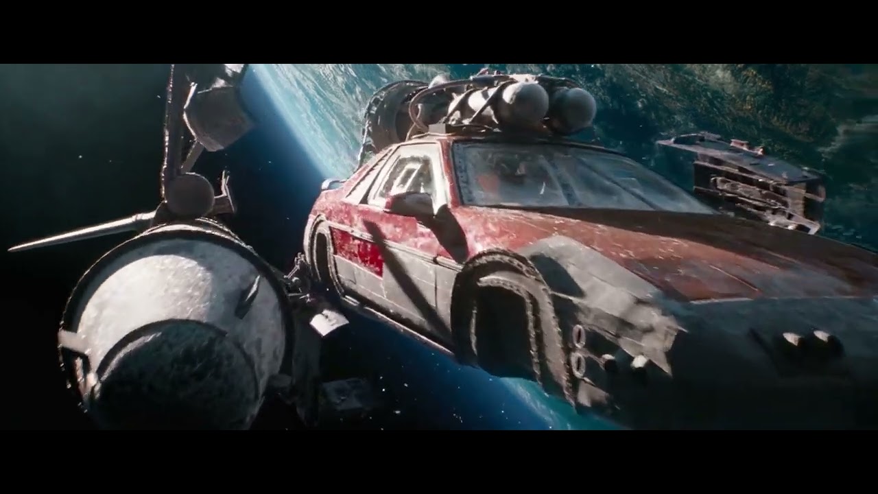 Rocket Car in space Scene - Fast and Furious 9 - Action - YouTube