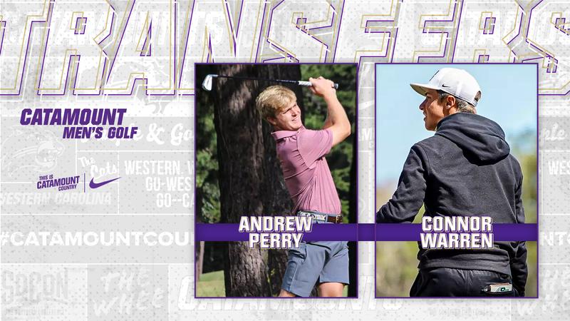 Men’s Golf Adds Transfers Andrew Perry and Connor Warren