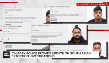 Calgary police provide update on South Asian extortion investigations