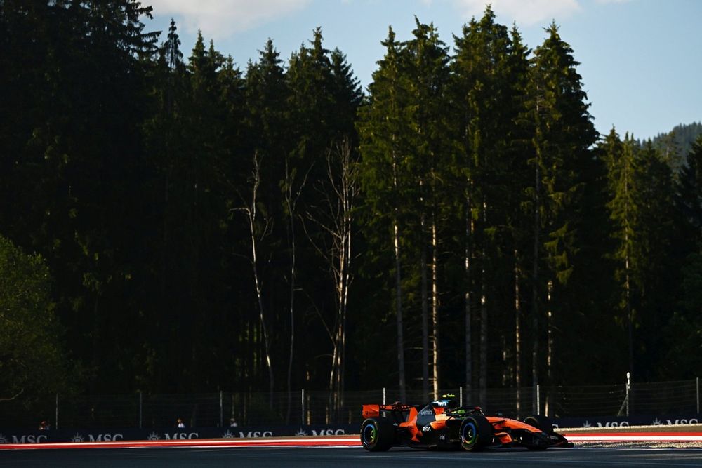 McLaren's race pace appeared to have Mercedes sweating a little...