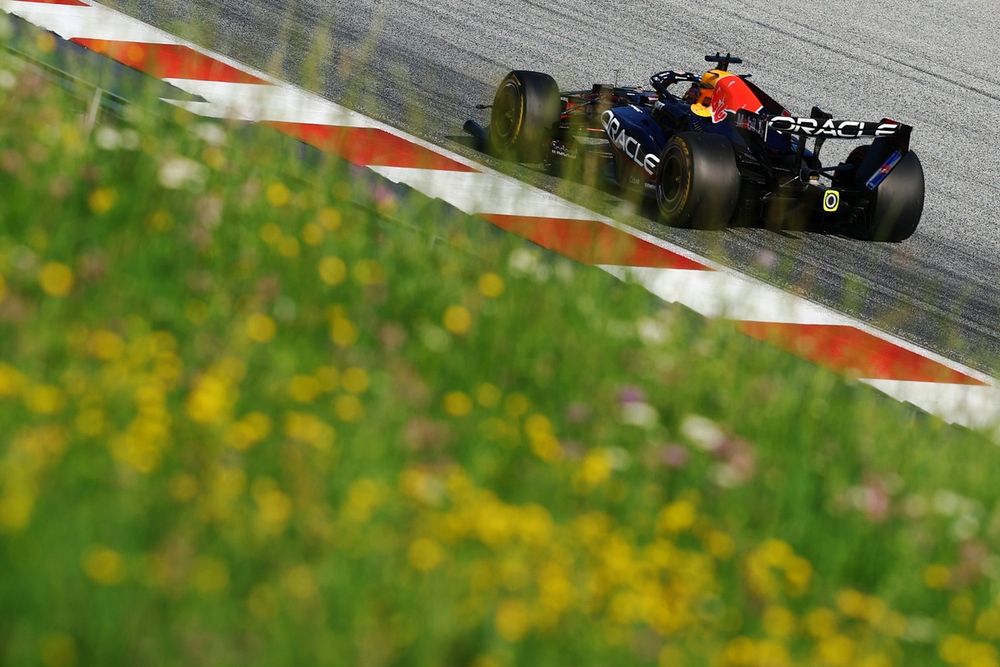 The hills are alive, with the sound of Verstappen conveying his dismay over balance issues