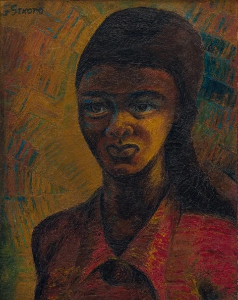 Gerard Sekoto’s Pensive Young Woman