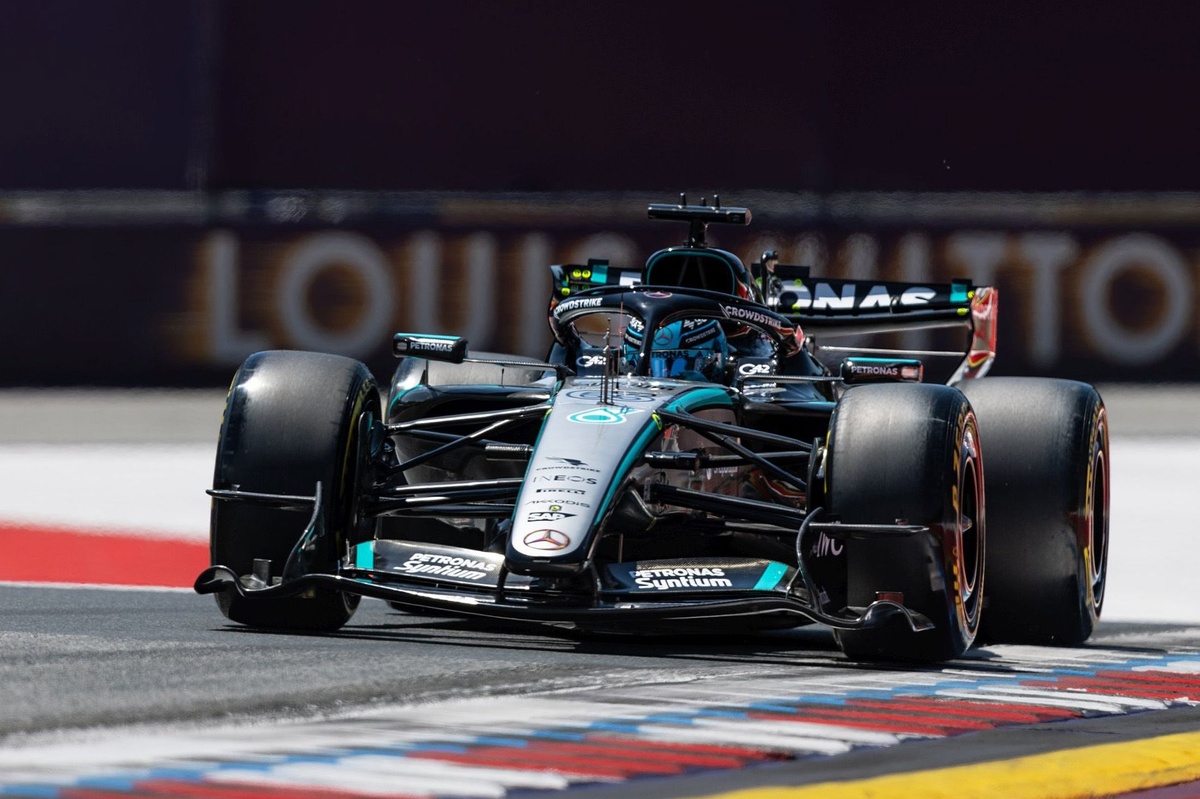 F1 Austrian GP: Russell beats Antonelli to top spot in final practice