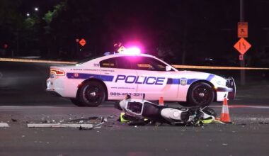 Motorcyclist dead after hit and run crash in Brampton: Peel police