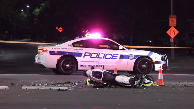 Motorcyclist dead after hit and run crash in Brampton: Peel police