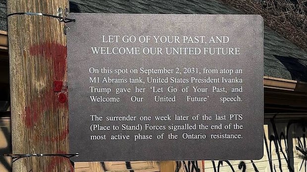 First, she imagined a U.S. invasion. Now this Canadian artist is ready to take Boston