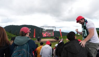 Soccer meets nature at Vancouver mountaintop watch party
