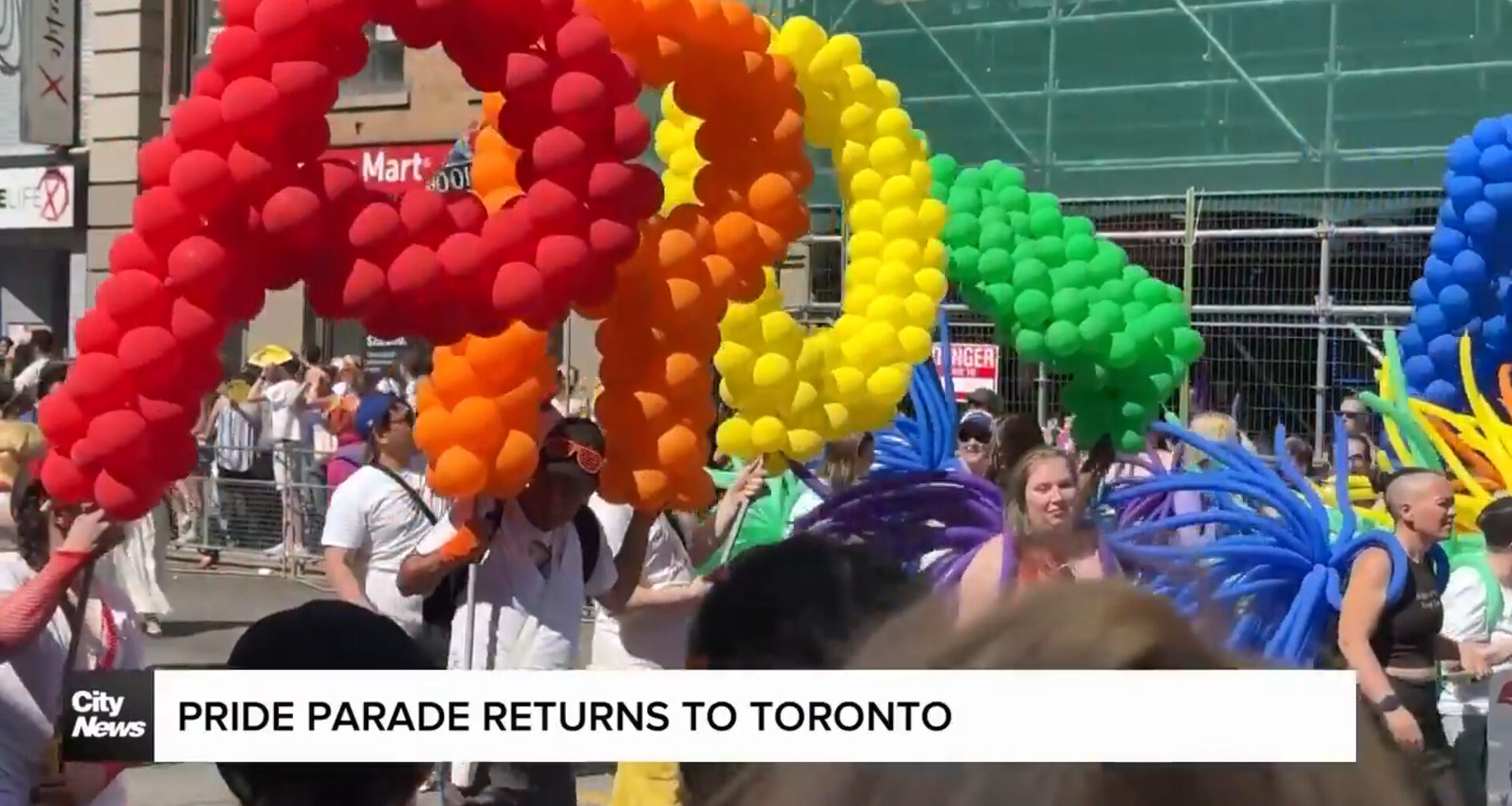 Toronto Pride parade returns to city streets