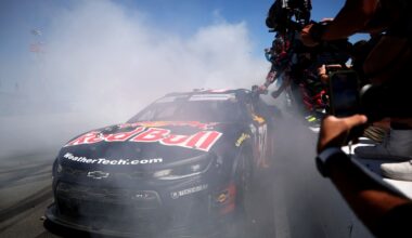 Shane van Gisbergen wins Sonoma NASCAR Cup race, Denny Hamlin takes points lead