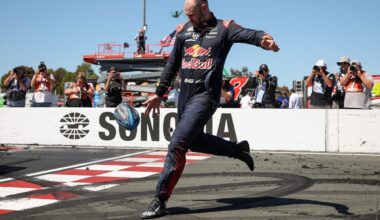 Shane van Gisbergen needed to battle for his latest Cup road course win