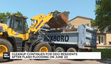 Montreal’s West Island residents still cleaning up after flooding