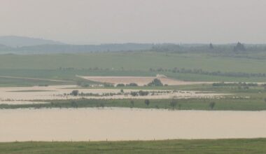 Springbank Reservoir activated for first time due to high run-off