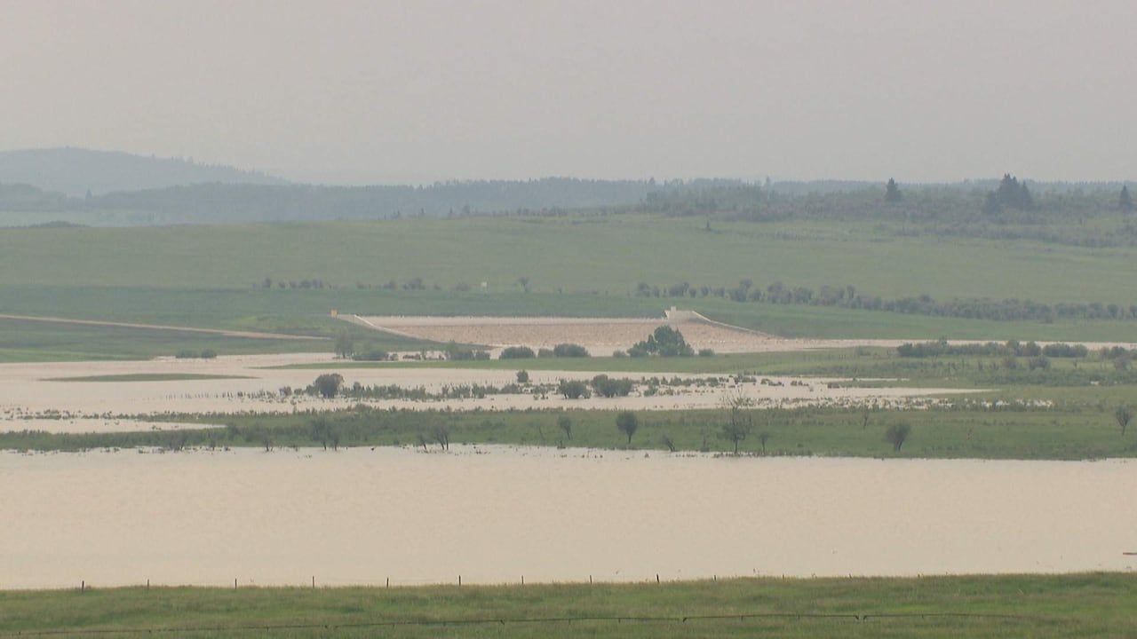 Springbank Reservoir activated for first time due to high run-off