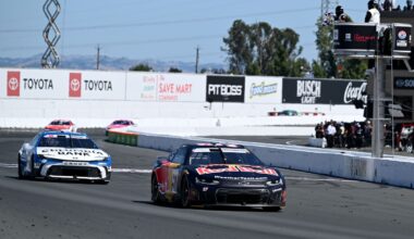 Trackhouse crew chief says they were 'lucky' to have Van Gisbergen against faster JGR car