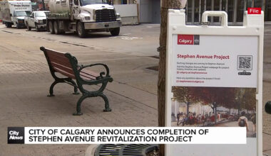 The City of Calgary announced Monday that renovations are completed on the Stephan Avenue Revitalization project
