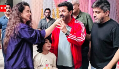 Queen 2 Movie: Kangana Ranaut wraps up shooting for 'Queen 2', shares joyful glimpse from wrap-up celebrations with cast and crew | Hindi Movie News