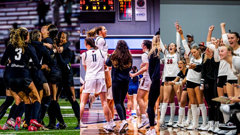 Women's Soccer, Women's Basketball, and Volleyball Nab Academic Team Victories for CWU in GNAC Academic All-Sports Trophy Race