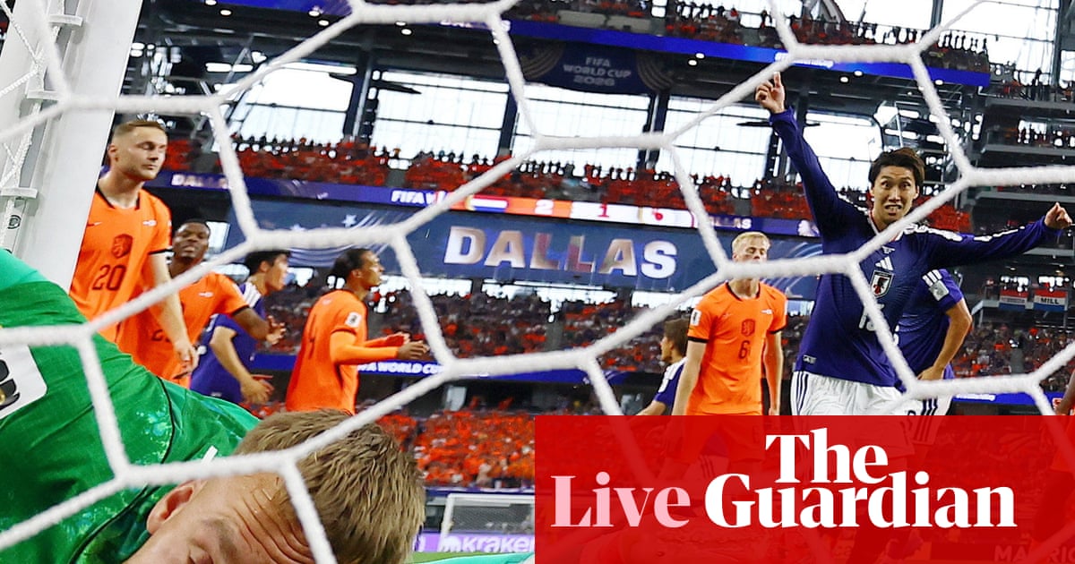 Netherlands 2-2 Japan: World Cup 2026 – live | World Cup 2026