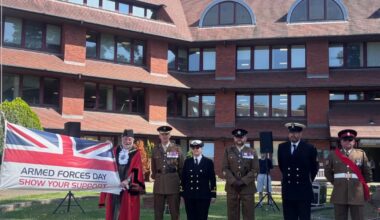 Surrey Heath Borough Council Raises the Flag for our Armed Forces