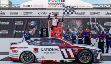 NASCAR Standings After Michigan: Denny Hamlin Slashes Tyler Reddick’s Lead
