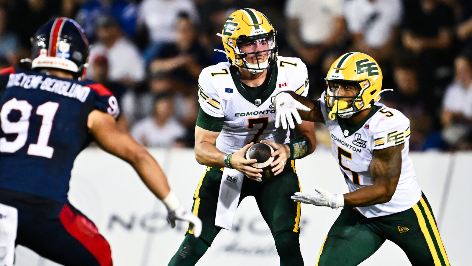 The Elks Send a Message to the CFL by Beating the Alouettes