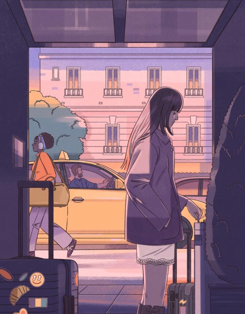 How Hannah Li paints light, and the quiet moment just before something happens