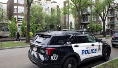 Murder charges laid after senior found dead in central Edmonton condo