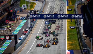Start of the race, during the Austrian GP, Spielberg 26-29 June 2025, Red Bull Ring Formula 1 World championship 2025.