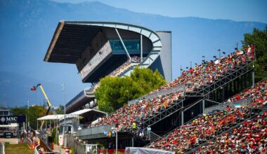Public/Tifosi/Fan/Grandstand, during the Barcelona-Catalunya GP, Barcelona 11-14 June 2026, Montemelò Formula 1 World championship 2026.