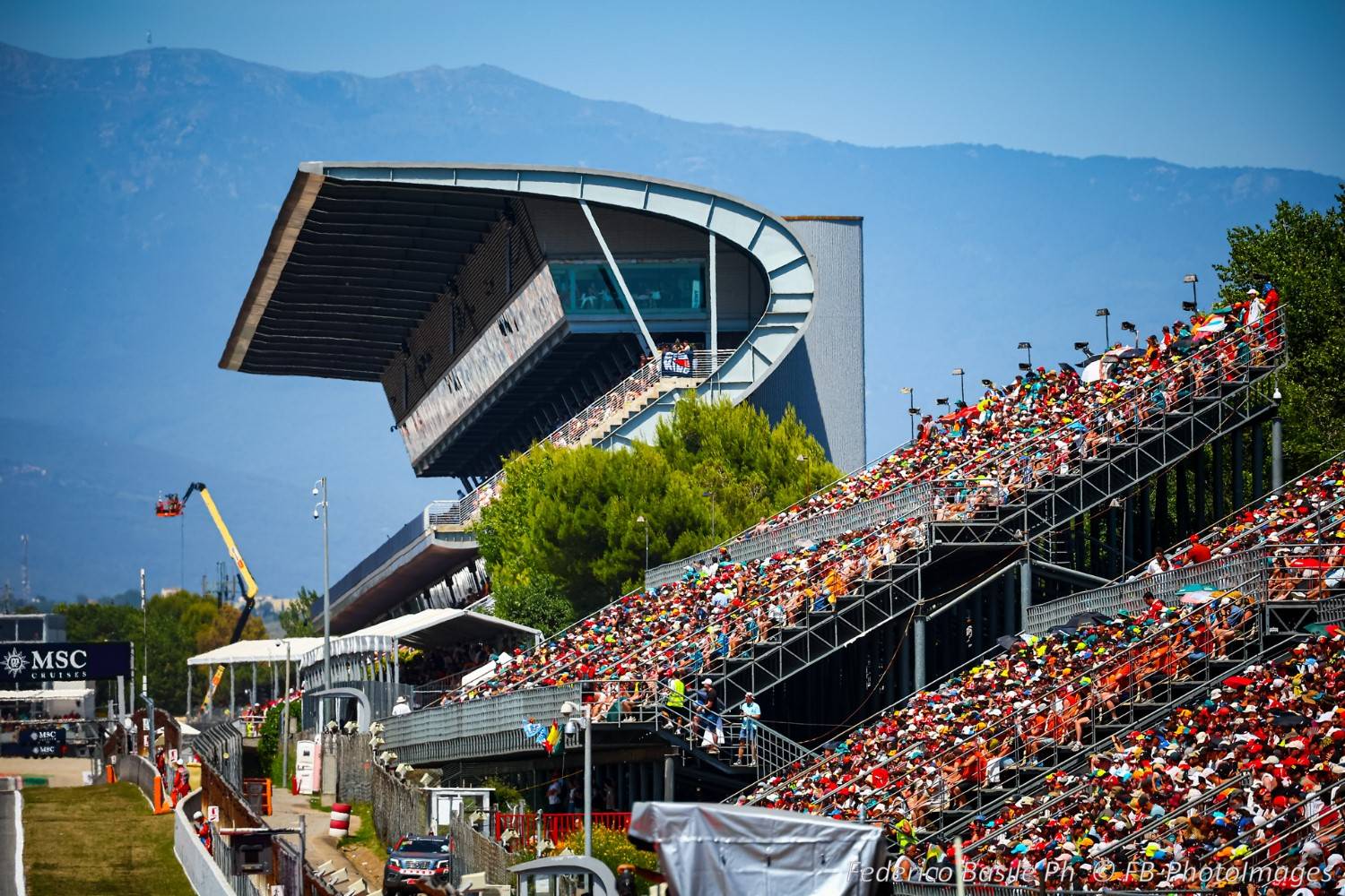 Public/Tifosi/Fan/Grandstand, during the Barcelona-Catalunya GP, Barcelona 11-14 June 2026, Montemelò Formula 1 World championship 2026.