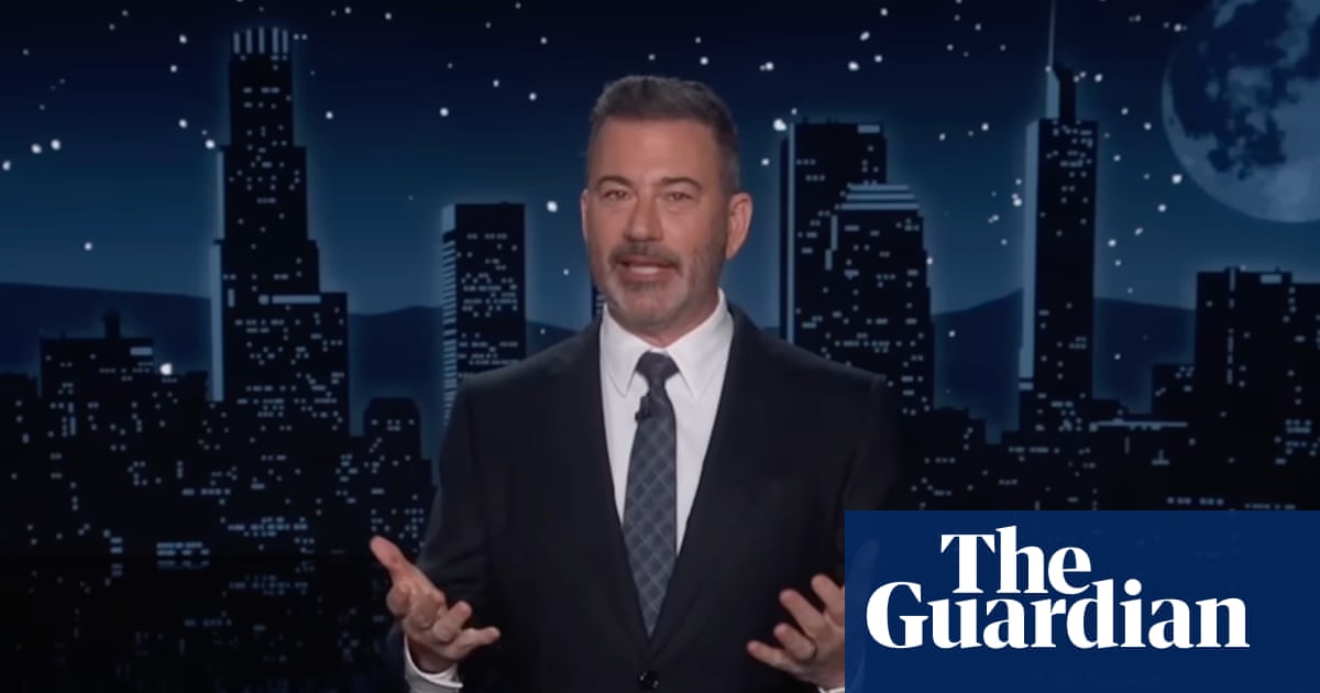 Jimmy Kimmel on Trump’s reflecting pool: ‘latest waste of money to promote his glorious reign’ | Late-night TV roundup