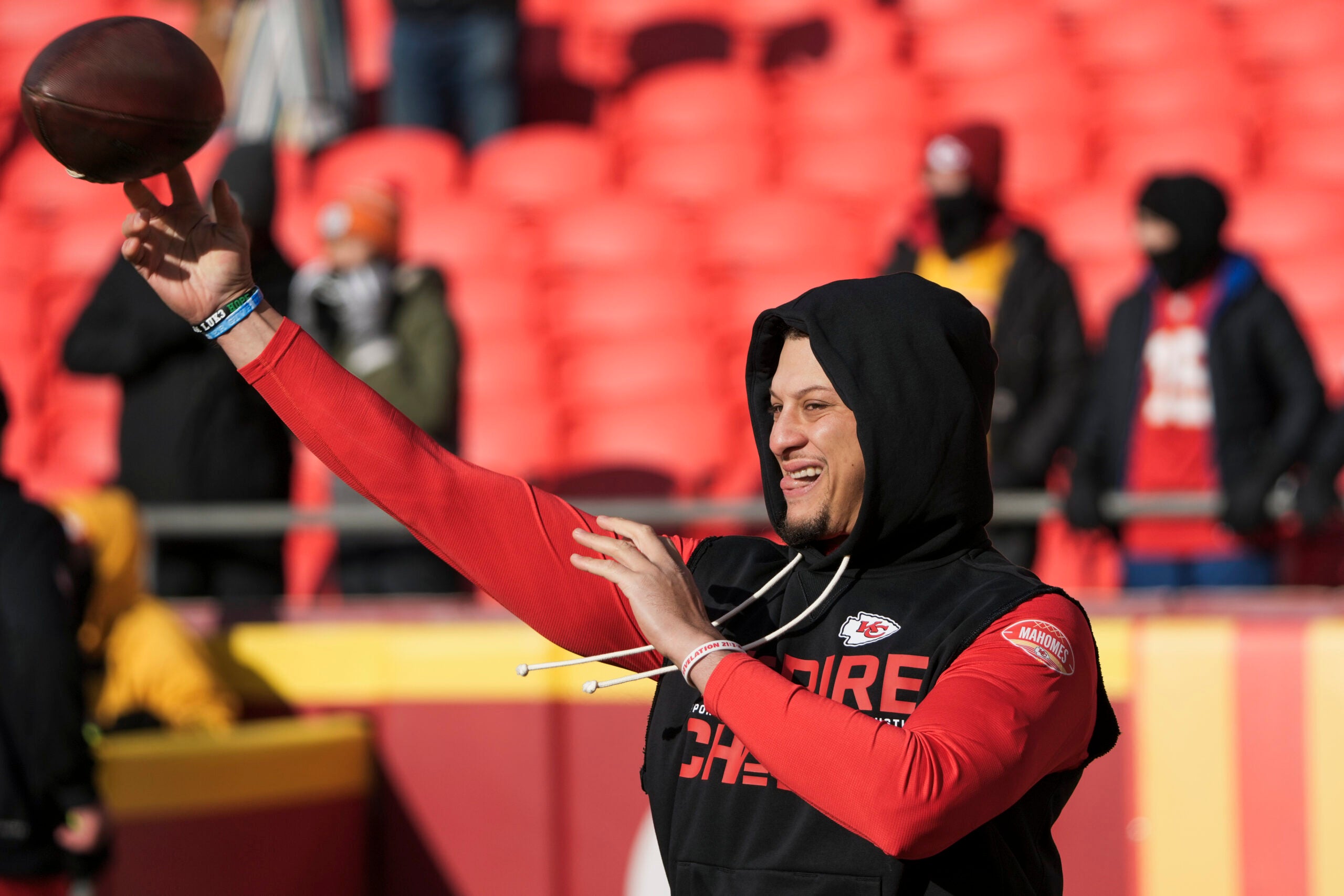 Kansas City Chiefs quarterback Patrick Mahomes