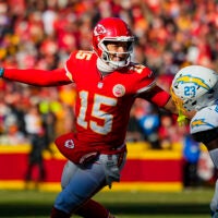 Kansas City Chiefs quarterback Patrick Mahomes