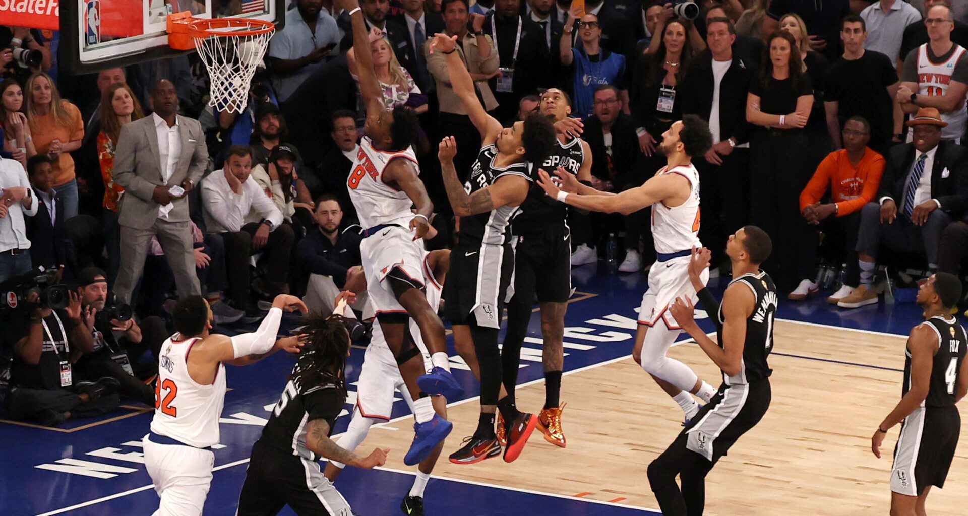 Knicks one win away from NBA title after record comeback against Spurs | Basketball News