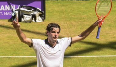 Tennis-Fritz rallies past Zverev to set up all-American Halle final with Tiafoe | WTAQ News Talk | 97.5 FM · 1360 AM