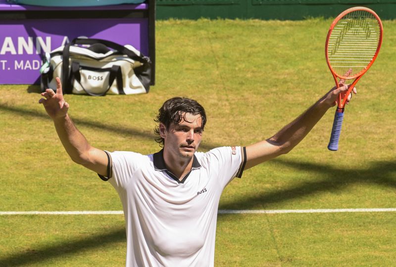 Tennis-Fritz rallies past Zverev to set up all-American Halle final with Tiafoe | WTAQ News Talk | 97.5 FM · 1360 AM