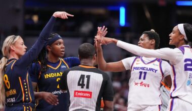 The story behind Sophie Cunningham’s viral 22-second pointing moment at DeWanna Bonner