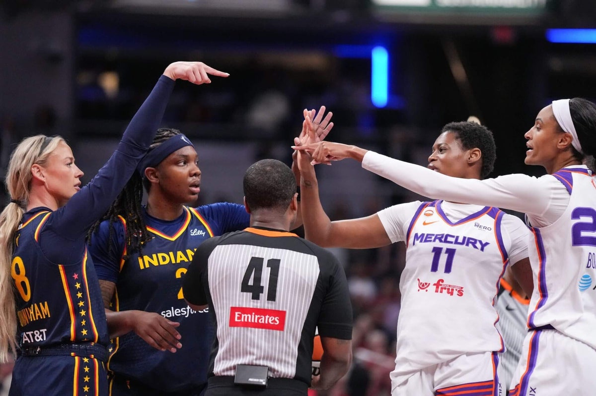 The story behind Sophie Cunningham’s viral 22-second pointing moment at DeWanna Bonner