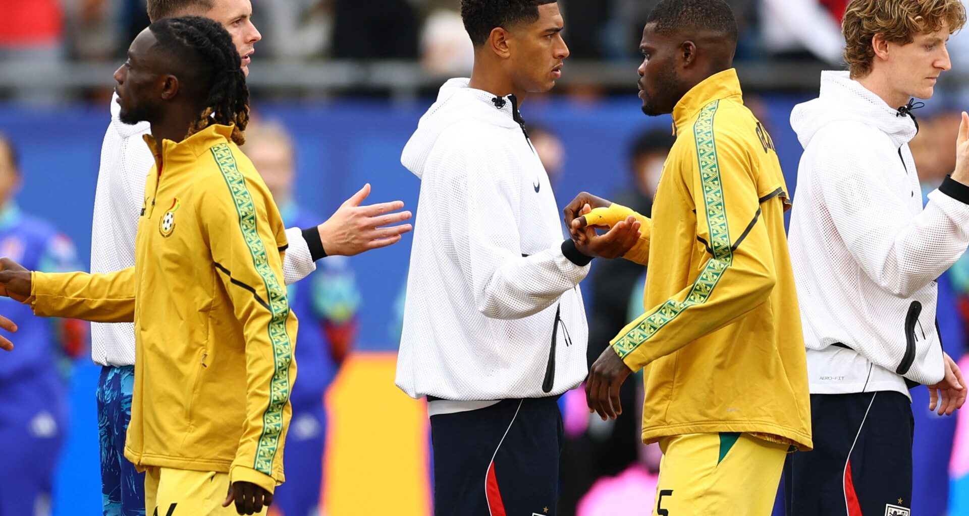 England’s Spence appears to refuse handshake with booed Ghana player Partey | World Cup 2026