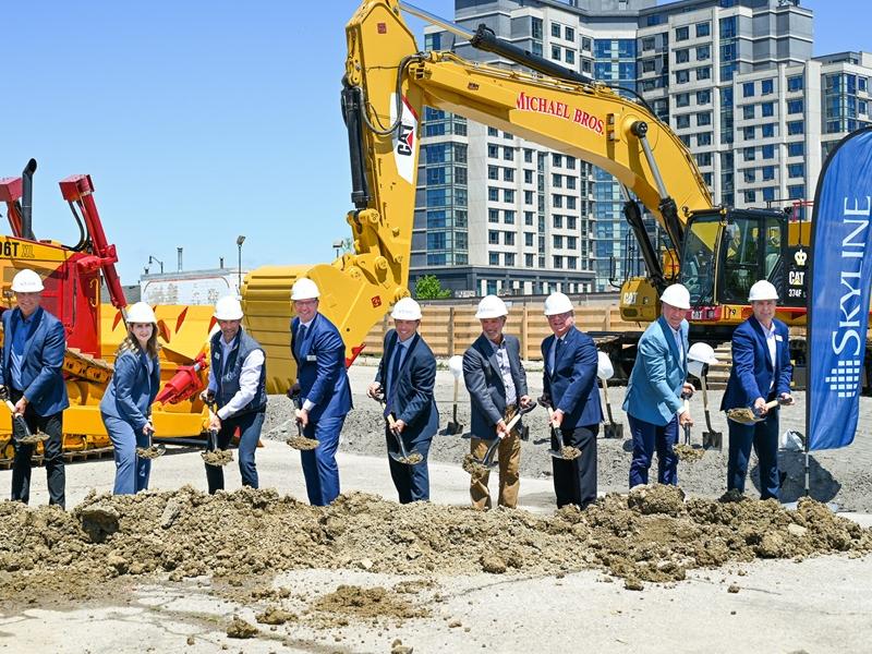 Skyline and Solmar begin 1,290-unit apartment community in Brampton • RENX