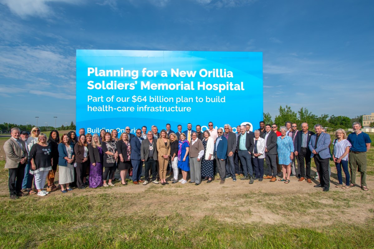 'Major milestone': Sign announcing new OSMH unveiled in west Orillia