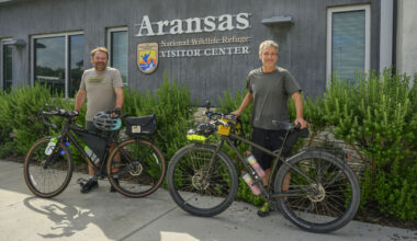 Forsberg, Caven cycling Whooper Highway to raise awareness of habitat loss