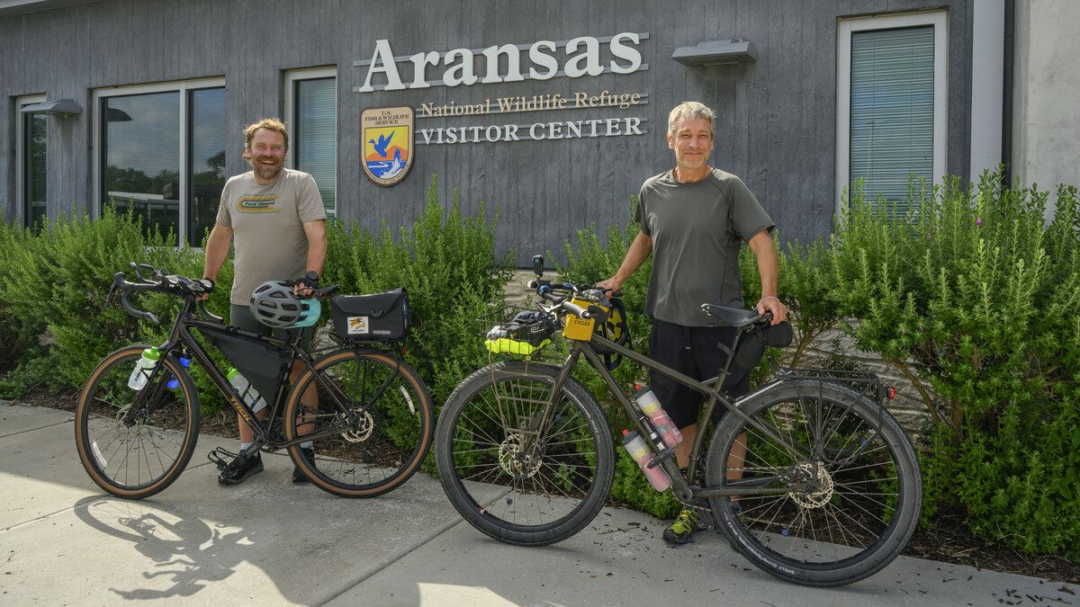 Forsberg, Caven cycling Whooper Highway to raise awareness of habitat loss