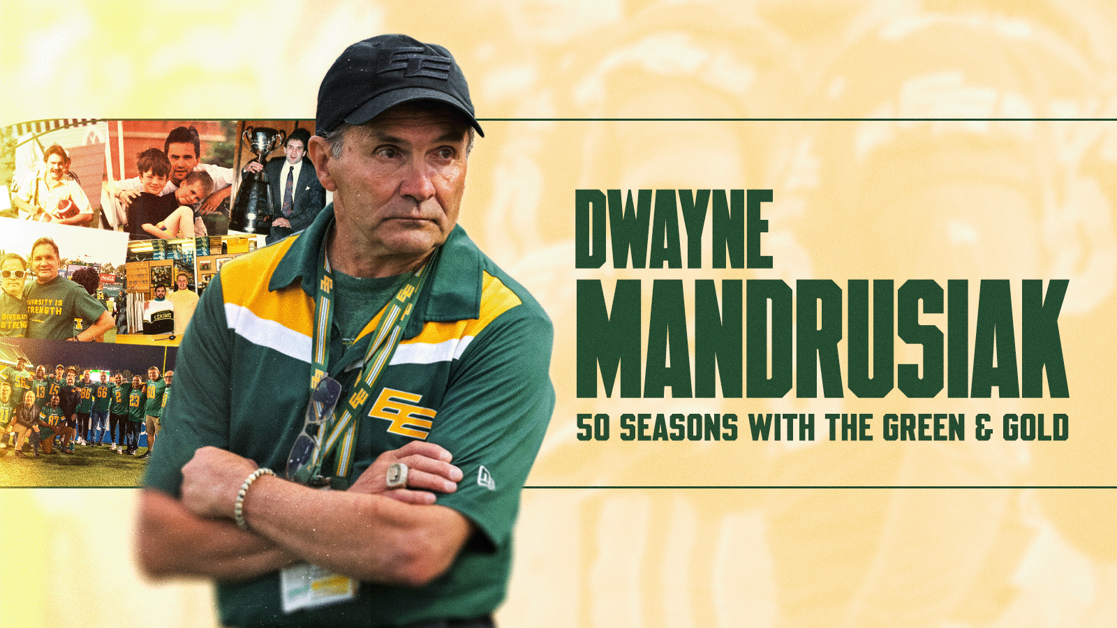 Elks to honour Dwayne Mandrusiak's 50 seasons of service