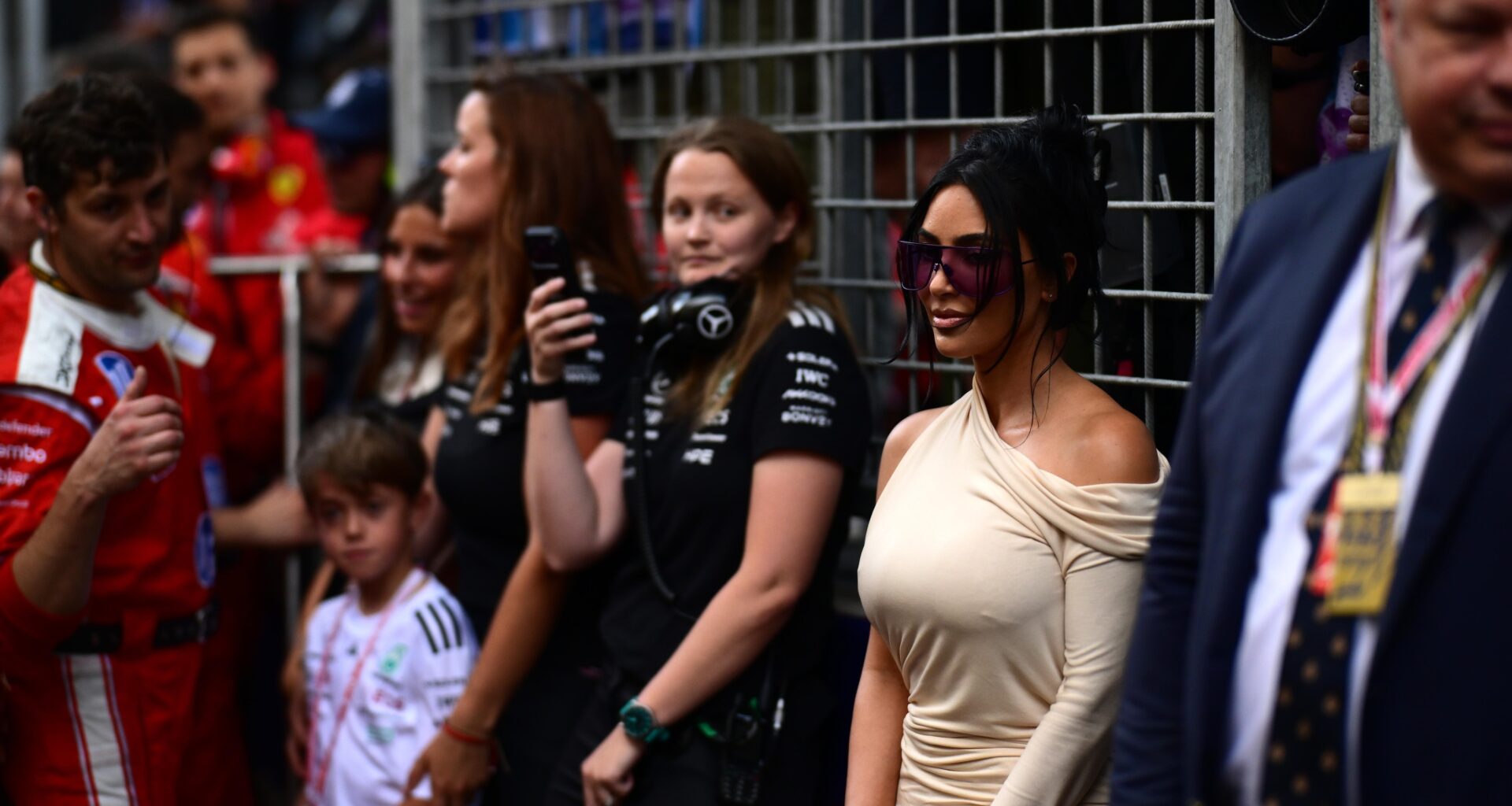 Kim Kardashian Gifts Towel to Mercedes F1's Kimi Antonelli After Trending Video from Monaco GP